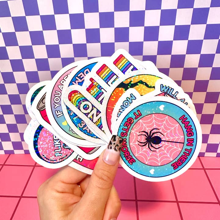 Stickers X Ashley Bexar - Wholesale Sticker - Gay LGBTQIA+ LGBT Ally Pride Waterproof Vinyl Sticker