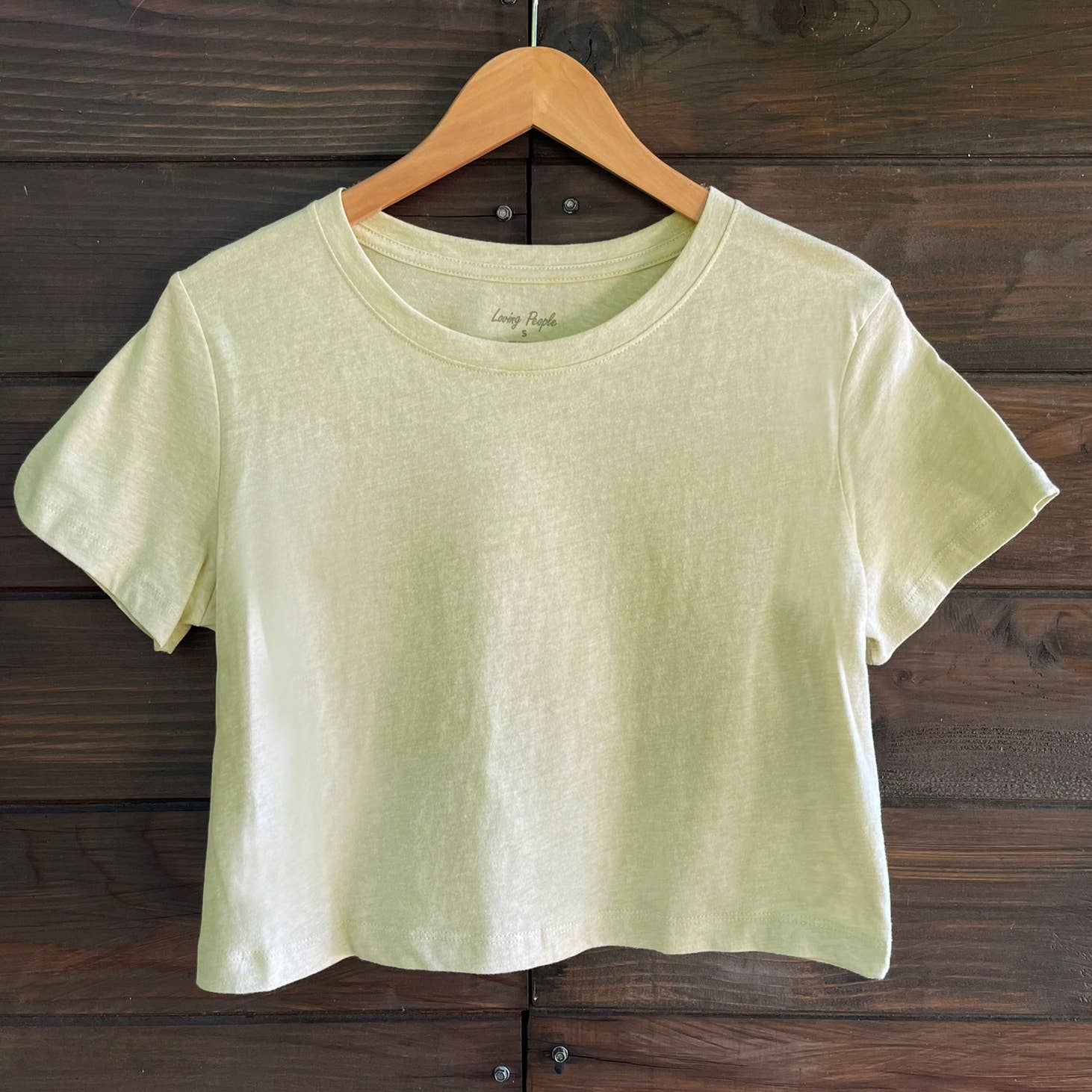 LOVING PEOPLE - Wholesale T-shirt – women's - Premium Cotton Crop Tops (New Colors!)83