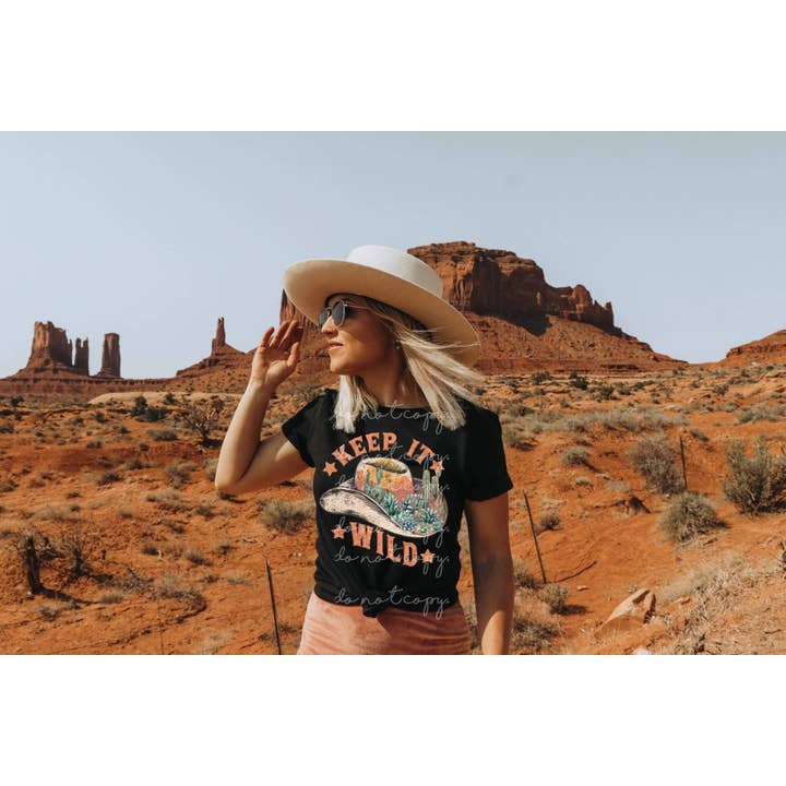 Western Dtf Transfer, Keep It Wild Dtf Transfer, Desert Dtf for wholesale by The Babe Cave Co