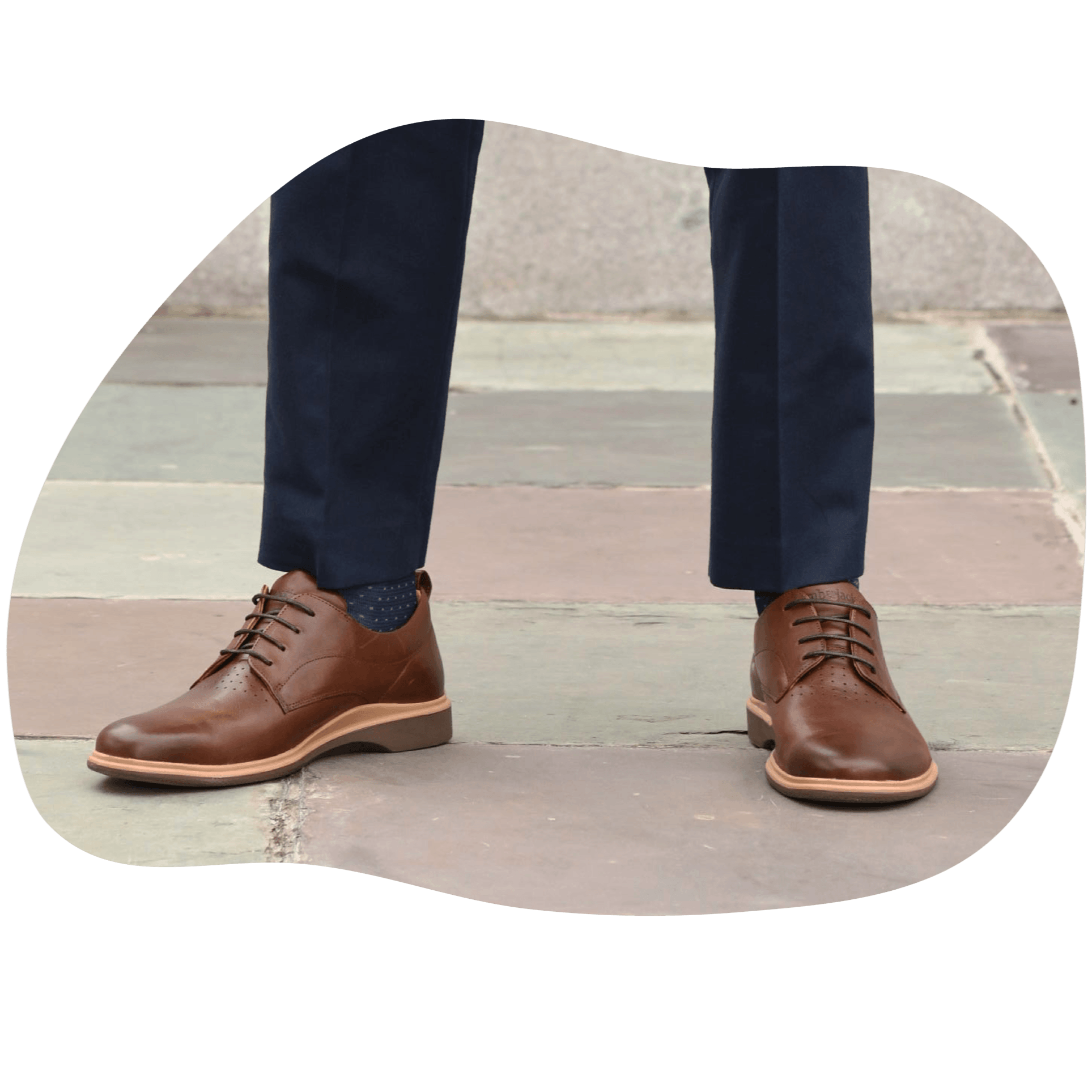 Amberjack – wholesale Oxfordskor - Herr – Originalet (kastanj)5