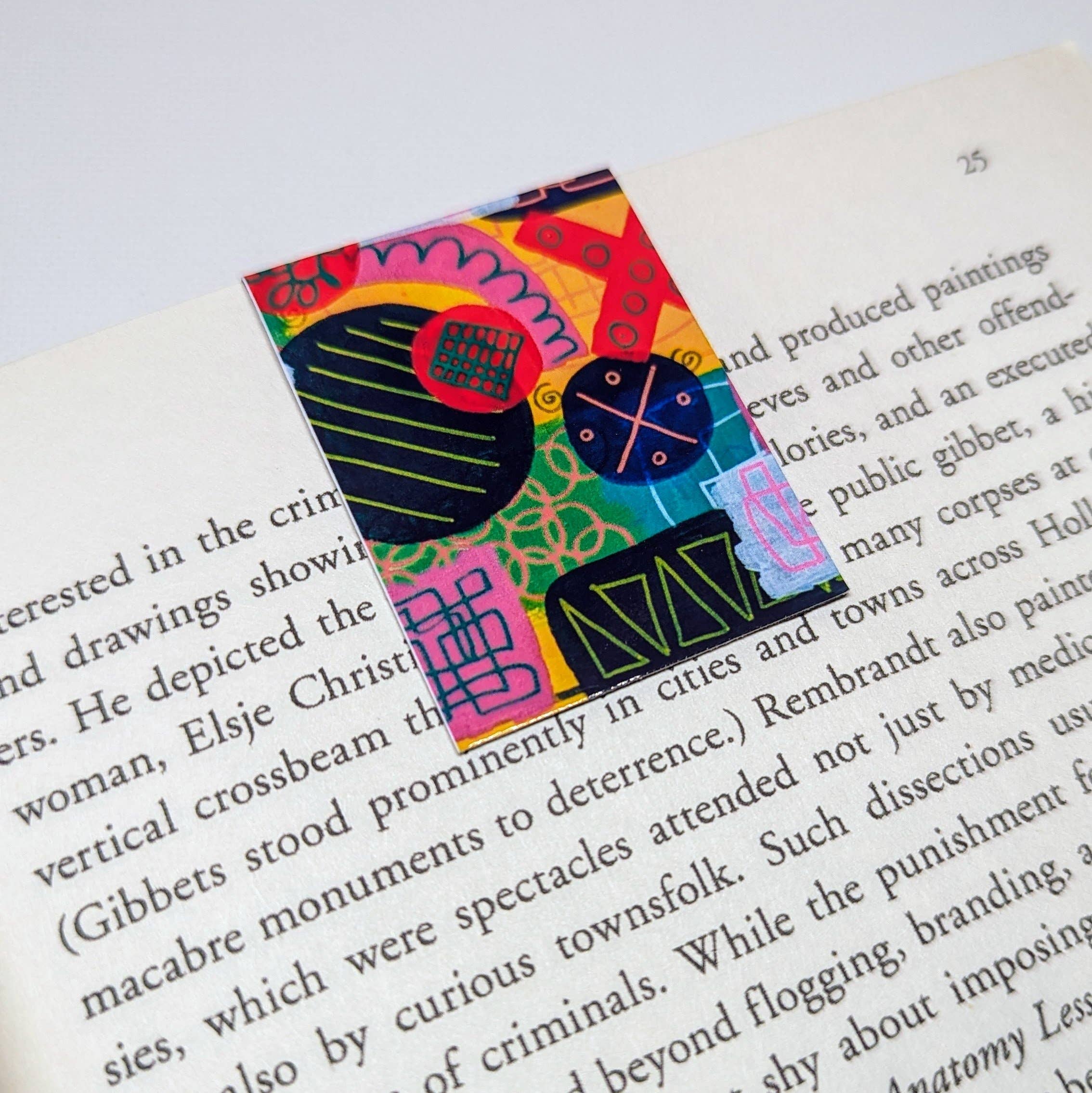Ashley Laren Art - Wholesale Bookmark - Primary #2 Magnetic Bookmark3