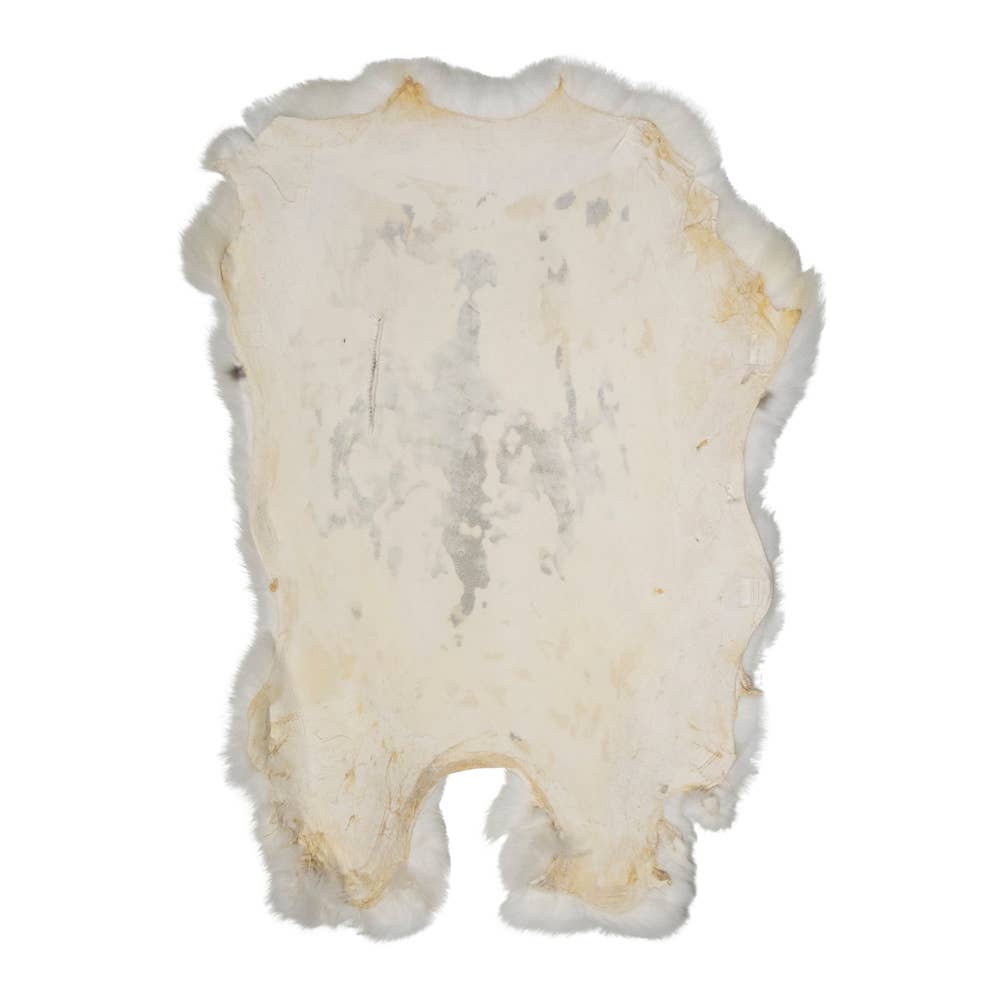 Mars & More - Brand of B Living - Wholesale Decorative Tabletop Object - fur rabbit spotted white brown 40cm1