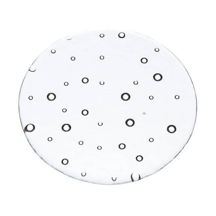 Droplet - Assiette transparente, 5,9 pouces pour la vente par SGHR Sugahara