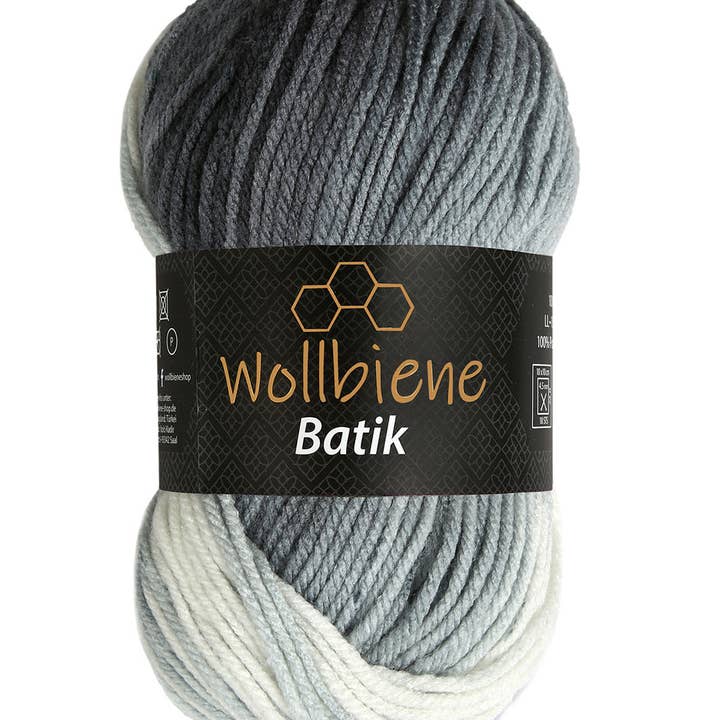 Wollbiene - Wholesale Yarn - woolen bee batik gradient wool knitting wool