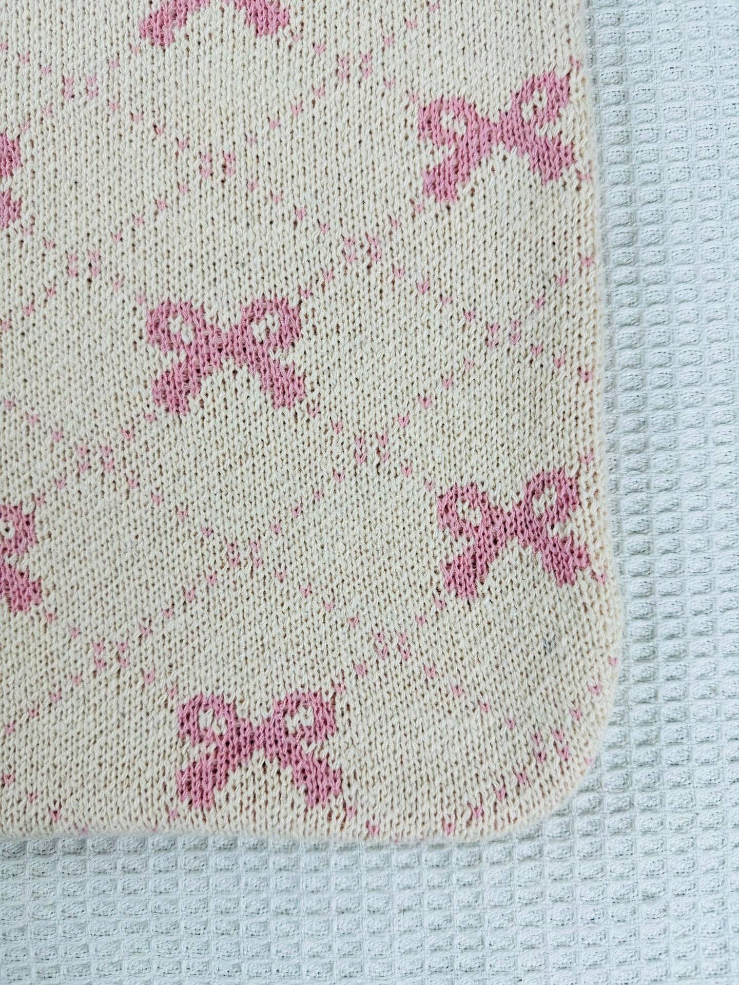 Dipped Shop – Großhandel Tragetasche – Damen – Gestrickte Schultertasche mit Bogenmuster und großem Fassungsvermögen DPB110617