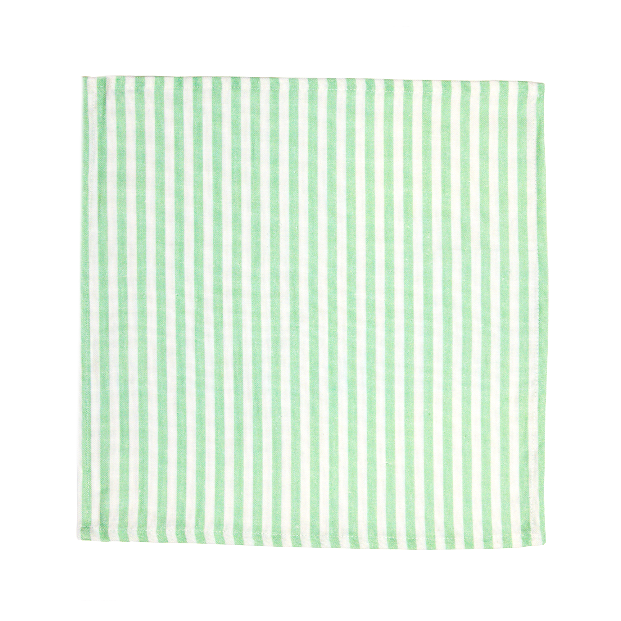 Top Tables Retail - Wholesale Dinner & Cloth Napkin - Set of 4 Georgia Seamed Stripe Napkins, Sage3