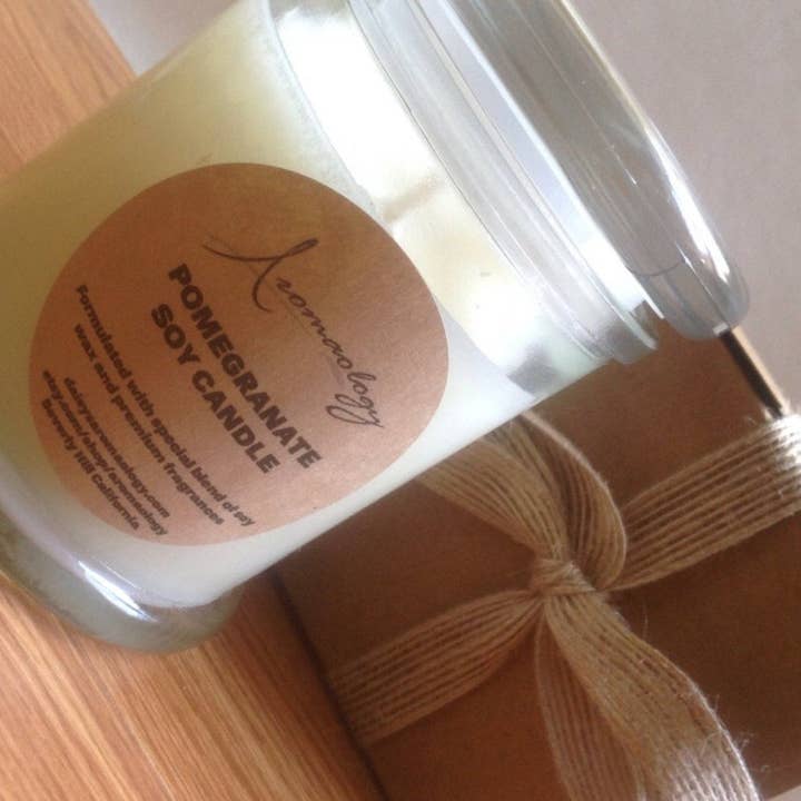Vela de granada para venta al por mayor de Aromaology