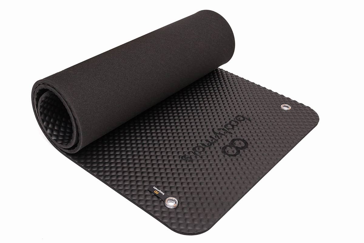 Bootymats - Vendita all'ingrosso Tappetini da yoga - Tappetino multifunzionale per esercizi a terra, nero2
