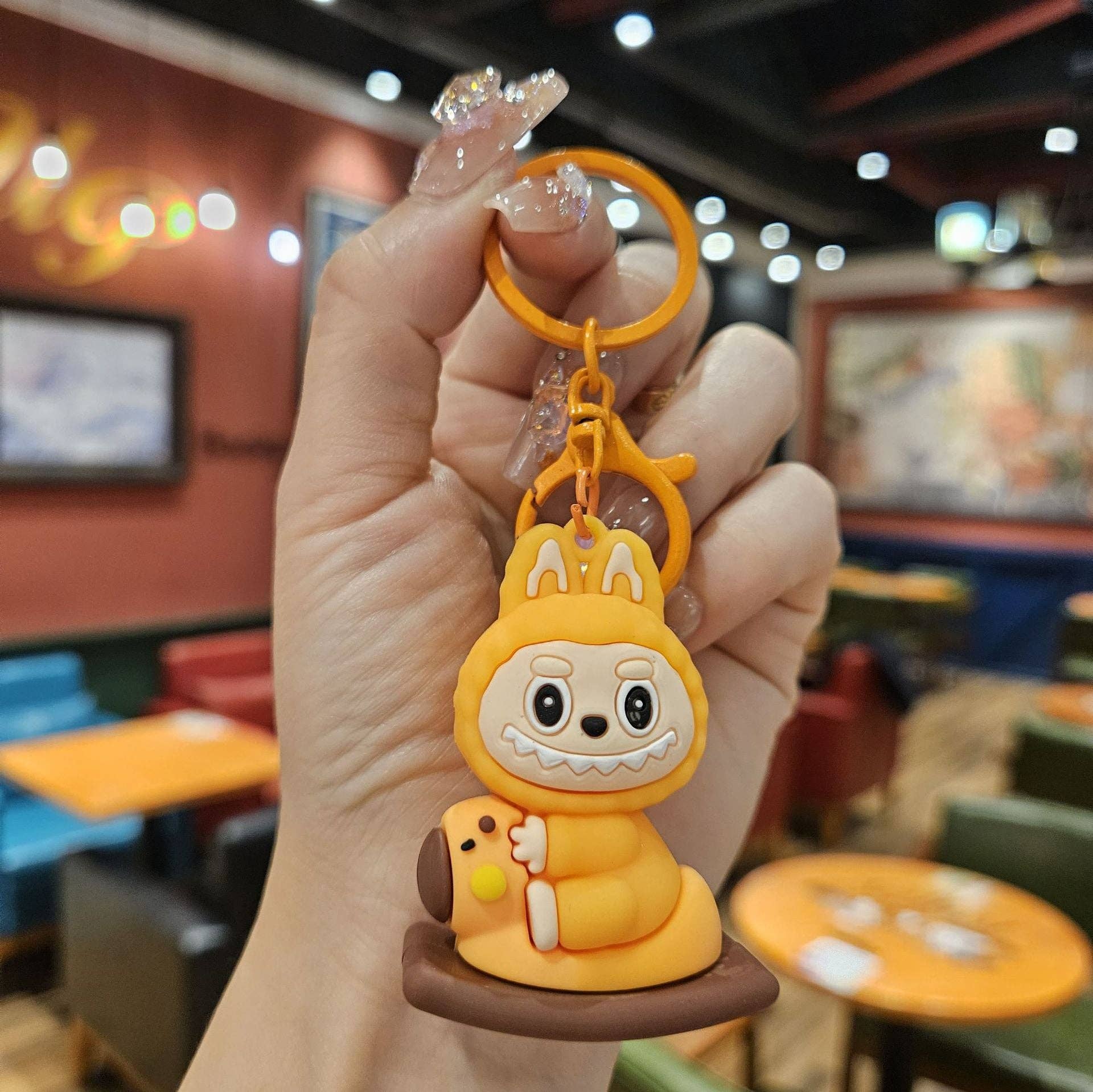 Little Trendy - Wholesale Keychain - Women's - Capybara Keychain Bag Pendant0