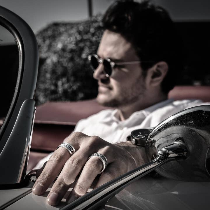 GIRATI - Wholesale Band/Stacked Ring - Colonna10