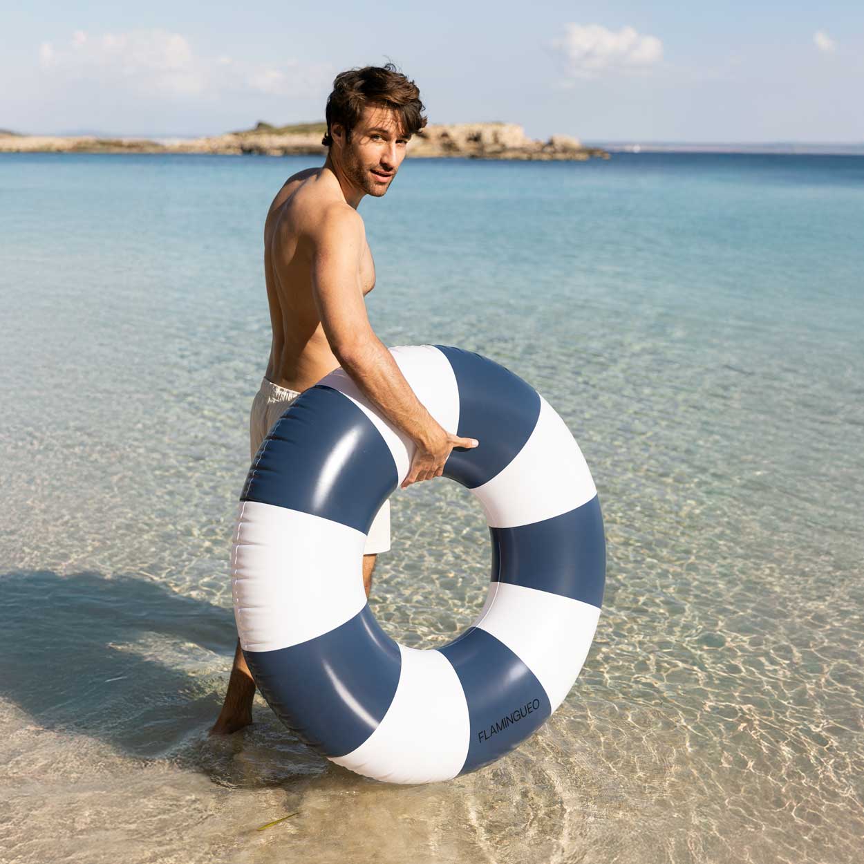 Flamingueo - Wholesale Beach Accessories - Blue donut float7
