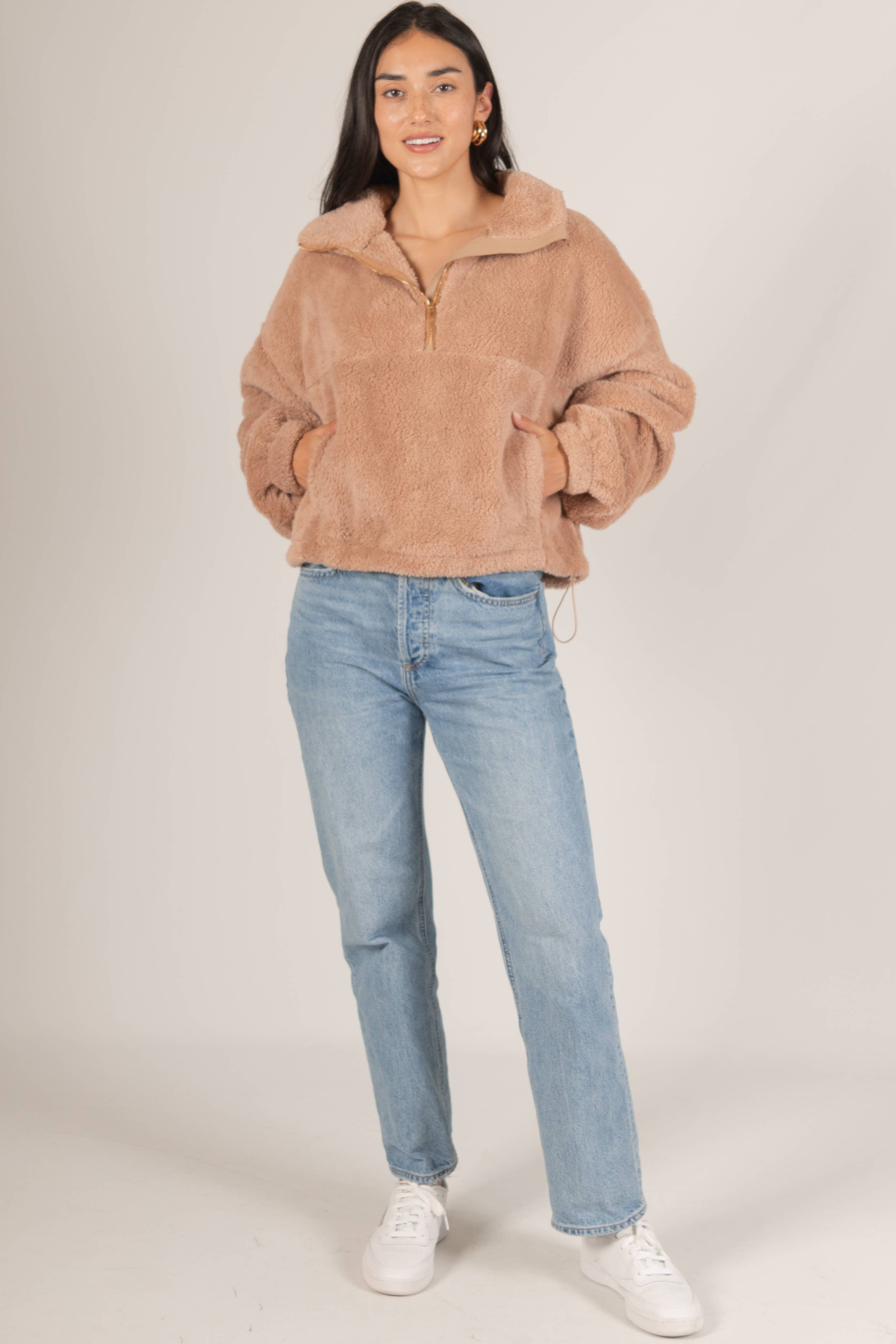 Before You Collection - Vente Polaire – femme - Pull à fermeture éclair en polaire douce12