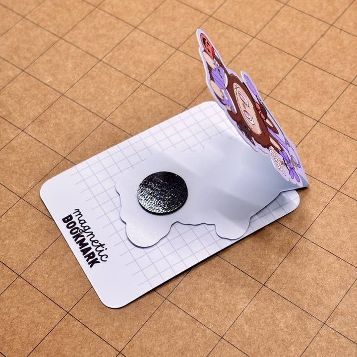 Stickiply - Wholesale Bookmark - Spooky Labubu | Magnetic Bookmark3