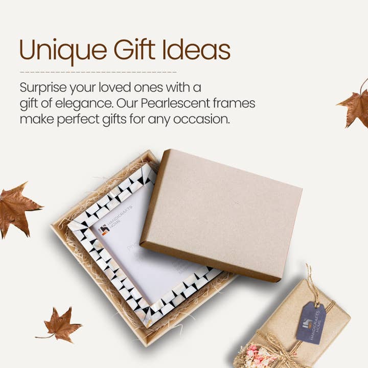 Handicrafts Home - Wholesale Picture Frame - Picture Frame Pearlescent Flash Mother of Pearl, 3 Sizes7