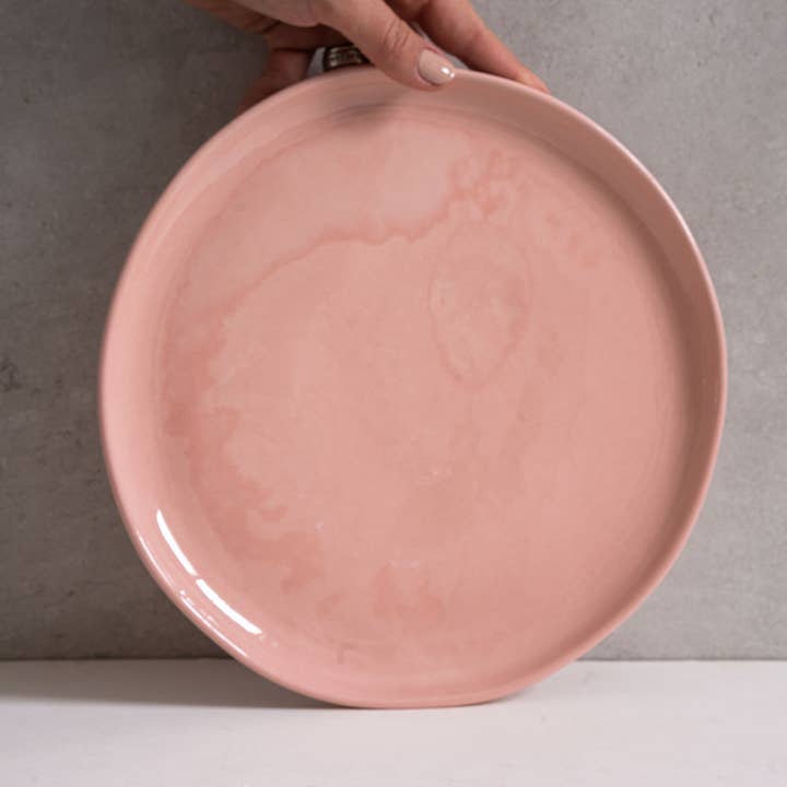 Creating Comfort Lab - Vendita all'ingrosso Piatto - Piatti da tavola in porcellana fatti a mano, color rosa cipria