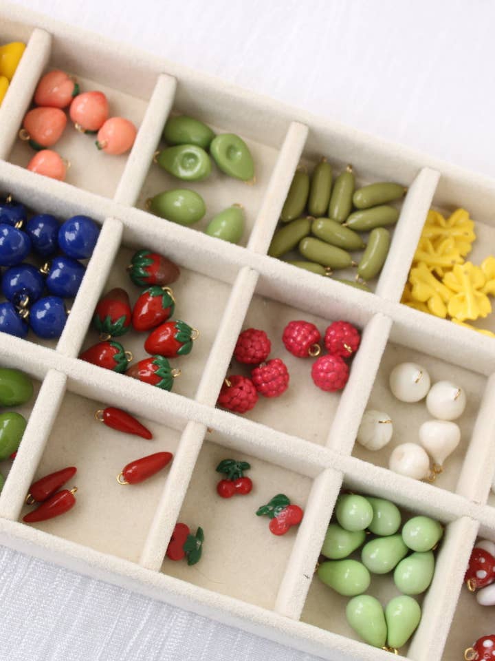 Charms - Fruits and Vegetables for wholesale by Mrithya Creations