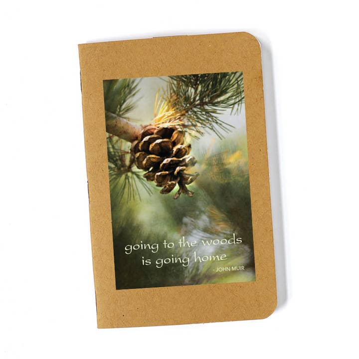 Pinecone Notebook for wholesale by Avant Garden Studio