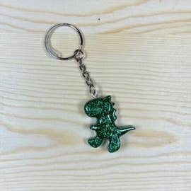 T-Rex Resin Keychain| Mini T-Rex Keychain| Dino keychain| for wholesale by Chrisycreates