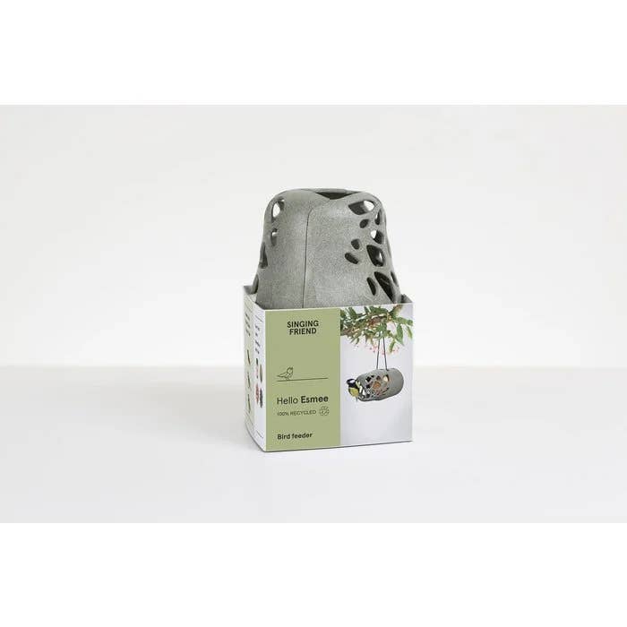 SingingFriend - Wholesale Bird Feeder - Hello Esmee 100% recycled plastic bird feeder1