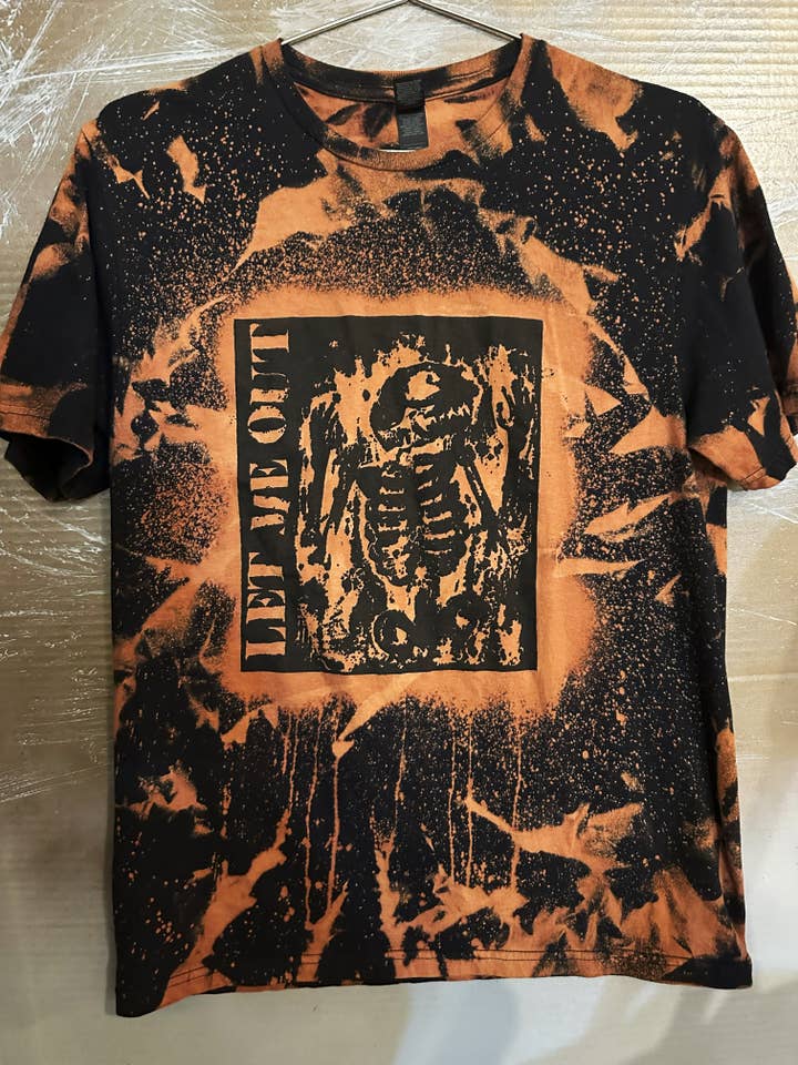 Släpp Ut Mig - Blekt T-shirt för wholesale av DEUS DETRITUS