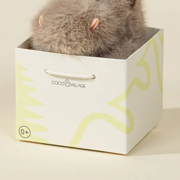 Coco Village – Großhandel Kuschel-/Plüschtier – Kind & Baby – Mini-Geschenk-Plüschspielzeug - Graues Nilpferd0