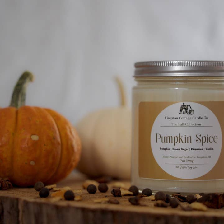 Kingston Cottage Candle Co. - Wholesale Jar/Filled Candle - Pumpkin Spice Candle4