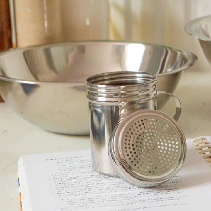 Rinkit Ltd - Wholesale Flour - 300ml Stainless Steel Flour Shaker - By Argon Tableware3