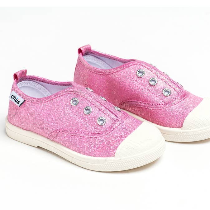 Chus Ella Slip On - Rose pailleté pour la vente par Chus