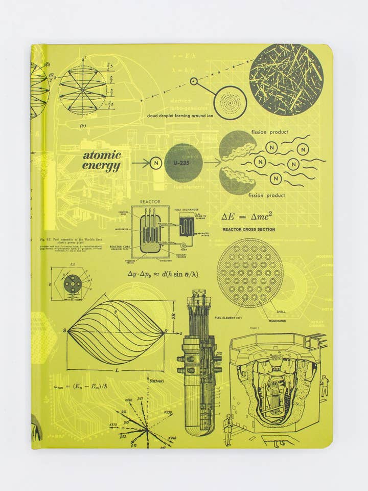 Énergie Nucléaire Couverture Rigide - Page à Points (Coffret de 6) pour la vente par Cognitive Surplus