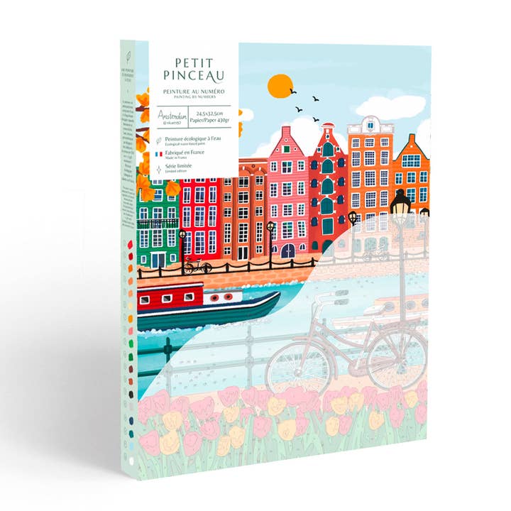 La Petite Épicerie - Vente Affiche d'art - Kit peinture au numéro - Amsterdam