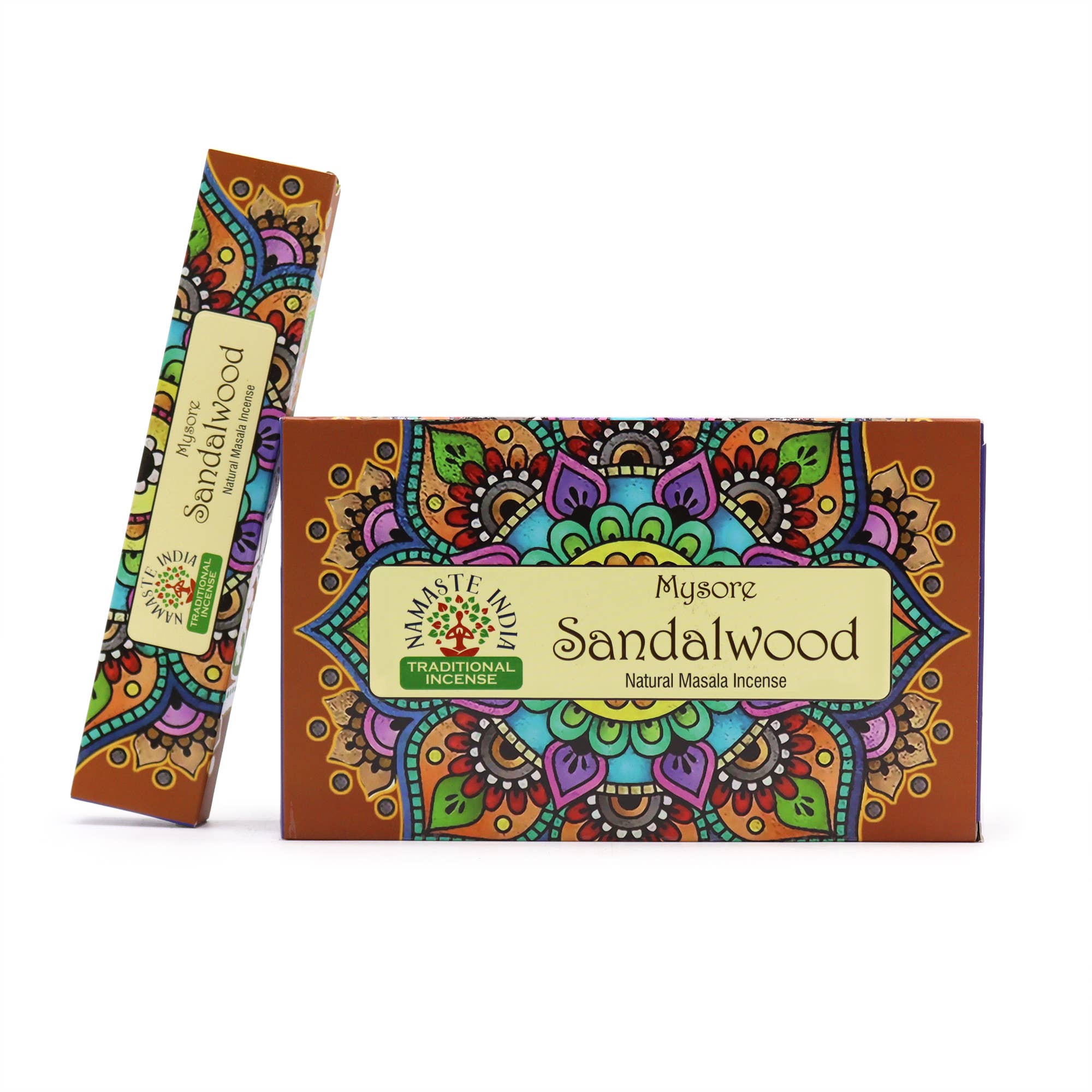 AW Artisan - Wholesale Incense - 12x Namaste Mandala Masala Incense - Sandalwood2