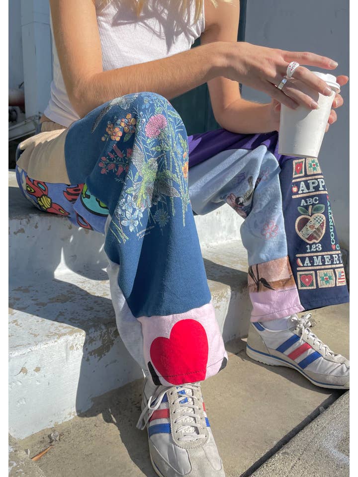 American Recycled Clothing - Wholesale Pants - Women's - Sweatshirt Pants Bundle