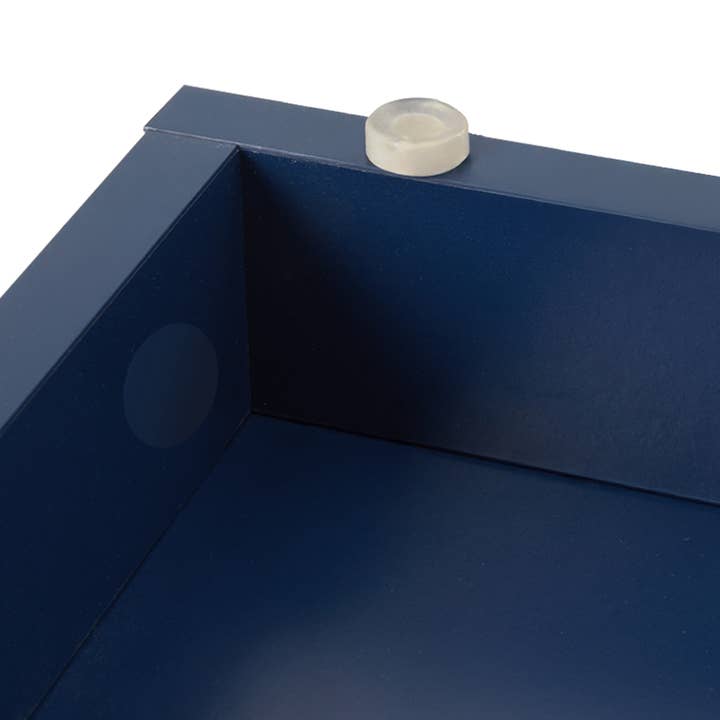 Heynemo - Vente Armoire - Table de chevet à 3 tiroirs, grande table de chevet avec rond doré24