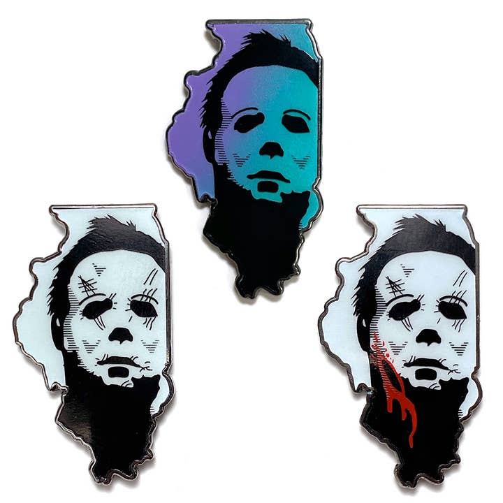 Michael van Illinois voor wholesale door Crumby Pins