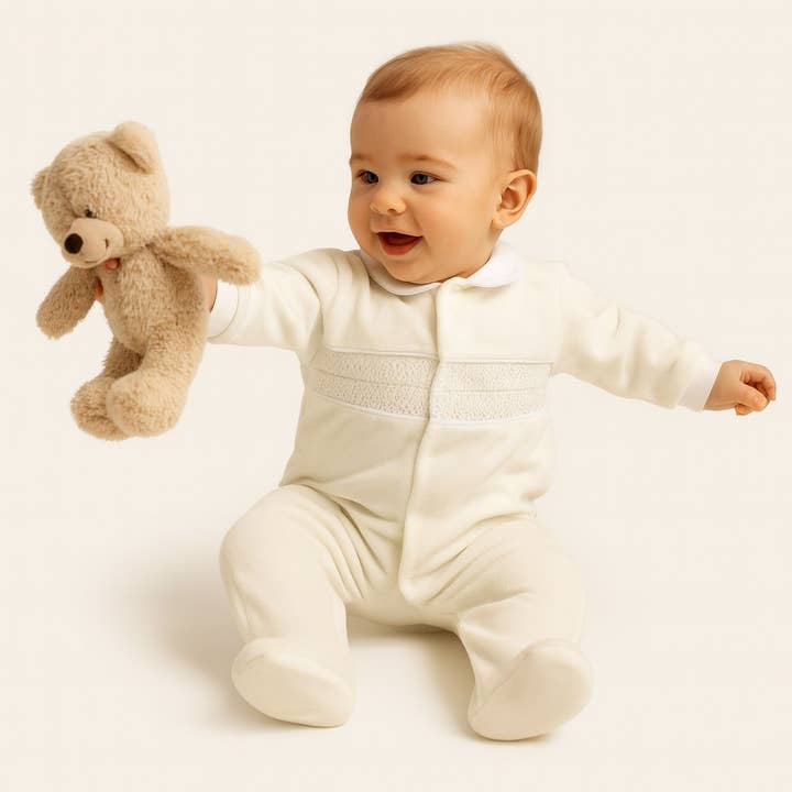 Cotton Socks - Wholesale Jumpsuit - Baby - 2201 LAMINATED BABYGROW1