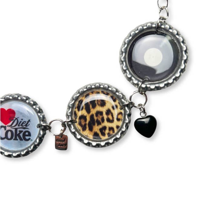 Painted Lady - Wholesale Pendant/Charm Necklace - Diet Coke Necklace2