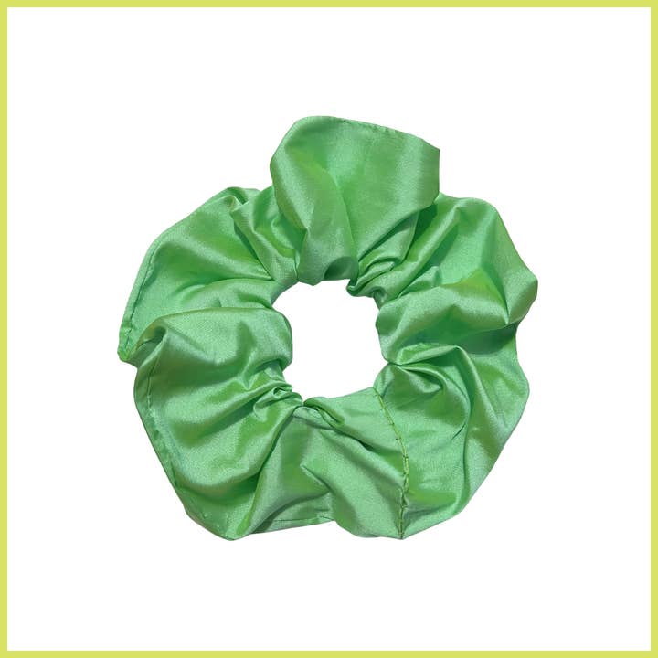Trash Bandit NYC - Wholesale Scrunchie - Women’s - Iridiscent Mint Green Scrunchie