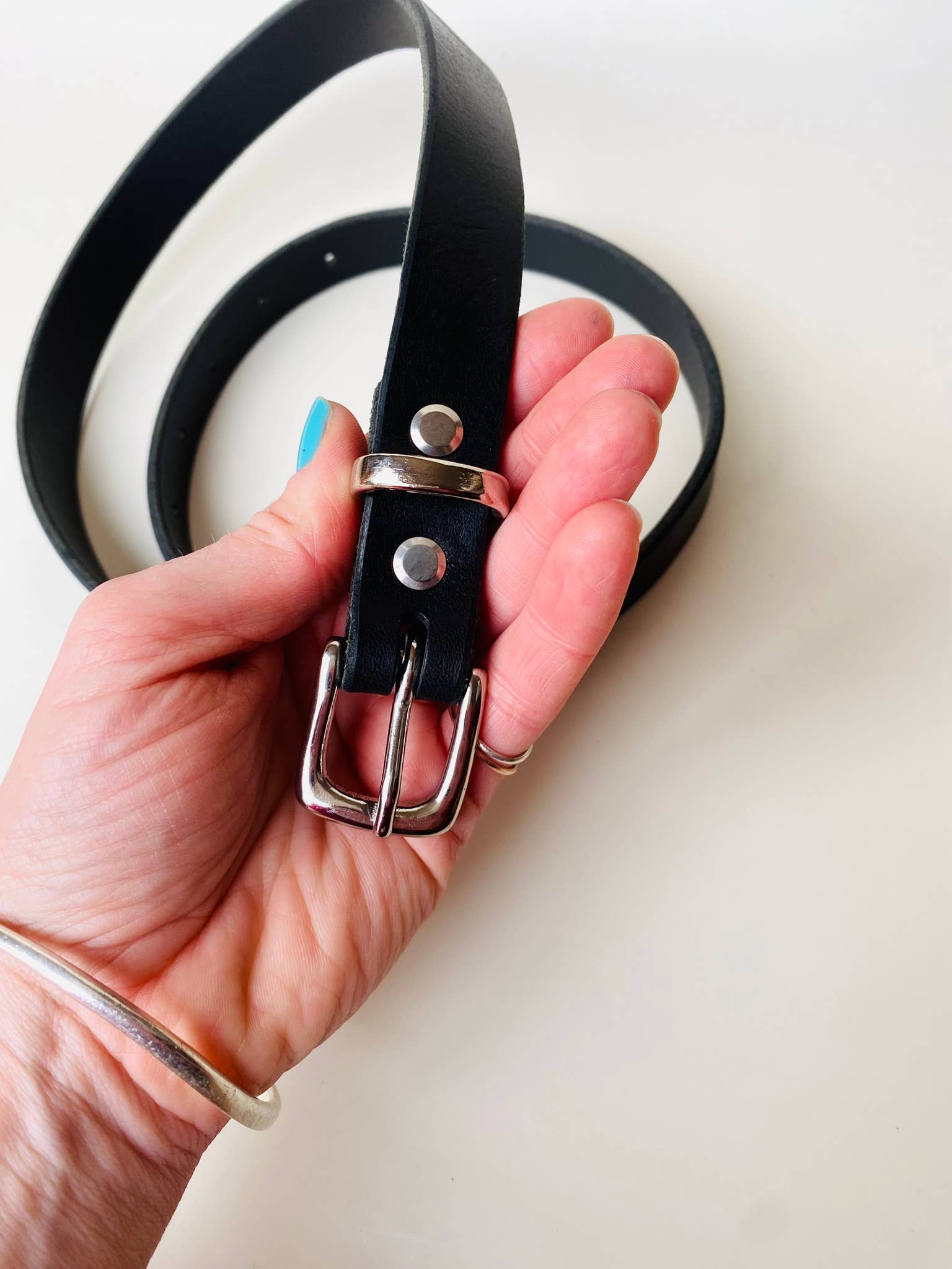 Willow – wholesale Belt – Women's – Handmade Leather Belt - 2cm Wide4