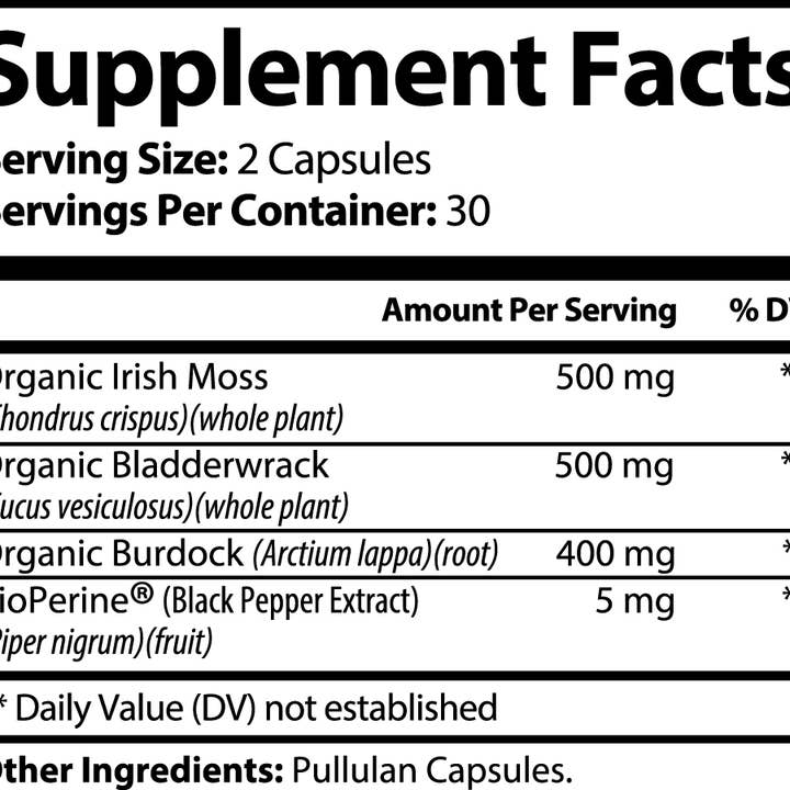 Stronger For Longer – wholesale Oralt tillskott/Vitamin – Irländsk sjögräs immunförsvarsförstärkare
