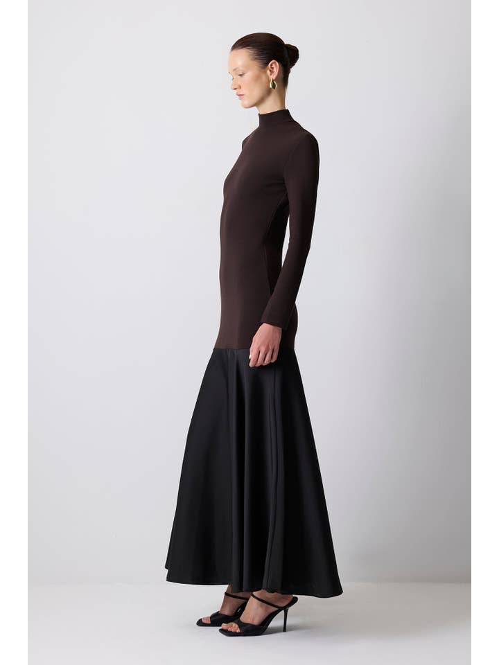 Brown STRIPPED DRESS for wholesale on Faire