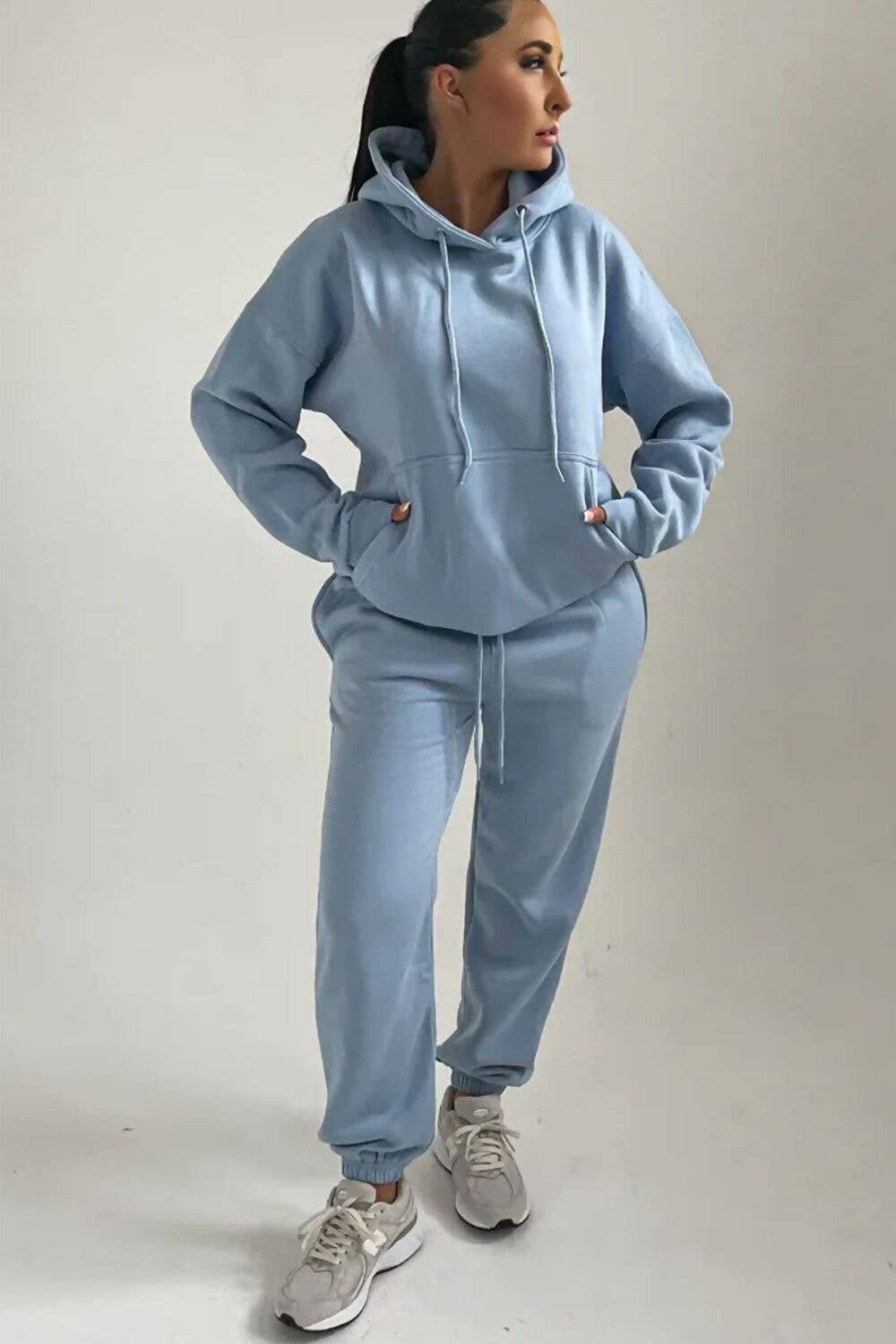 justyouroutfit - Wholesale Tracksuit - Women's - OVERSIZED HOODY AND JOGGER TRACKSUIT0