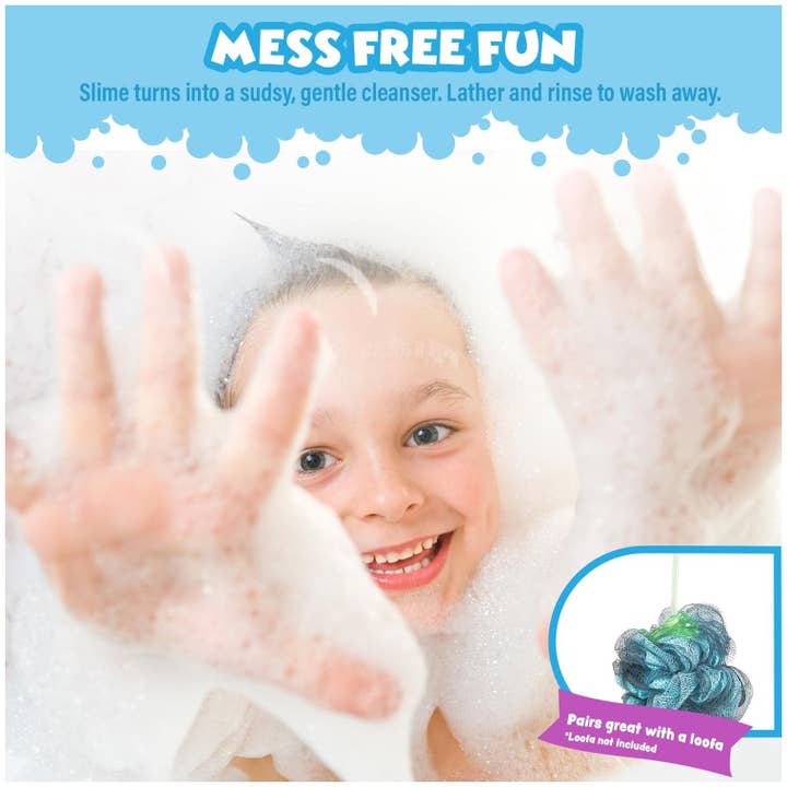 Tub Works LLC - Wholesale Body Wash/Shower Gel - Kids & Baby - Tub Works® Bath Slime Kids Body Wash, Variety 4 Pack, Classic Colors1