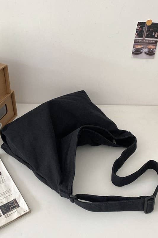 ACCITY - Wholesale Shoulder Bag - Women's - Crossbody Canvas Big Shoulder Bag_CWAB04201