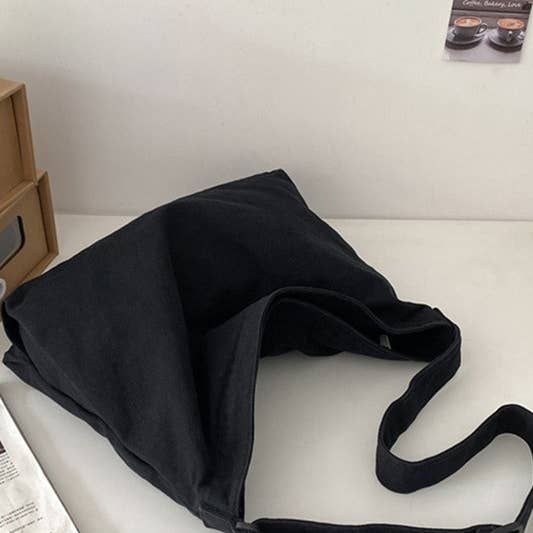 ACCITY - Wholesale Shoulder Bag - Women's - Crossbody Canvas Big Shoulder Bag_CWAB04201