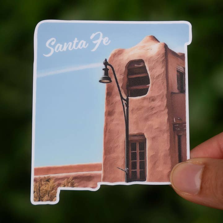 Santa Fe, NM Sticker for wholesale by Little Comfy Goods