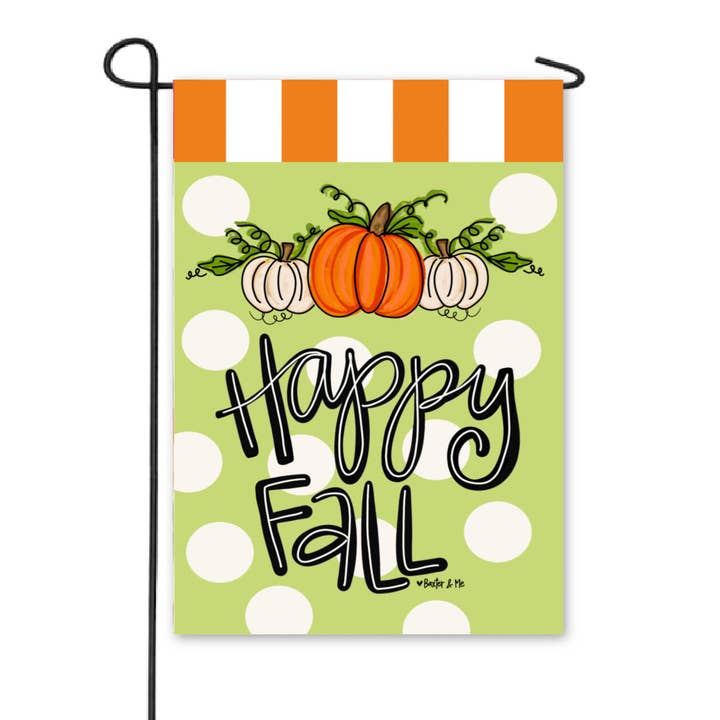 Baxter & Me - Wholesale Flag - Pumpkins All Around Garden Flag1