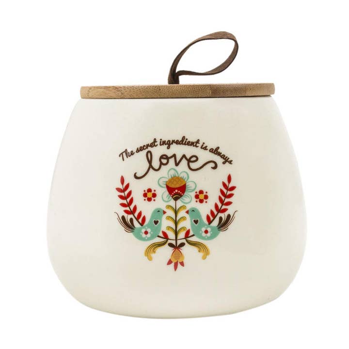 Chumbak Ceramic Storage Jars (Ivory), Pack of 1 for wholesale by Chumbak