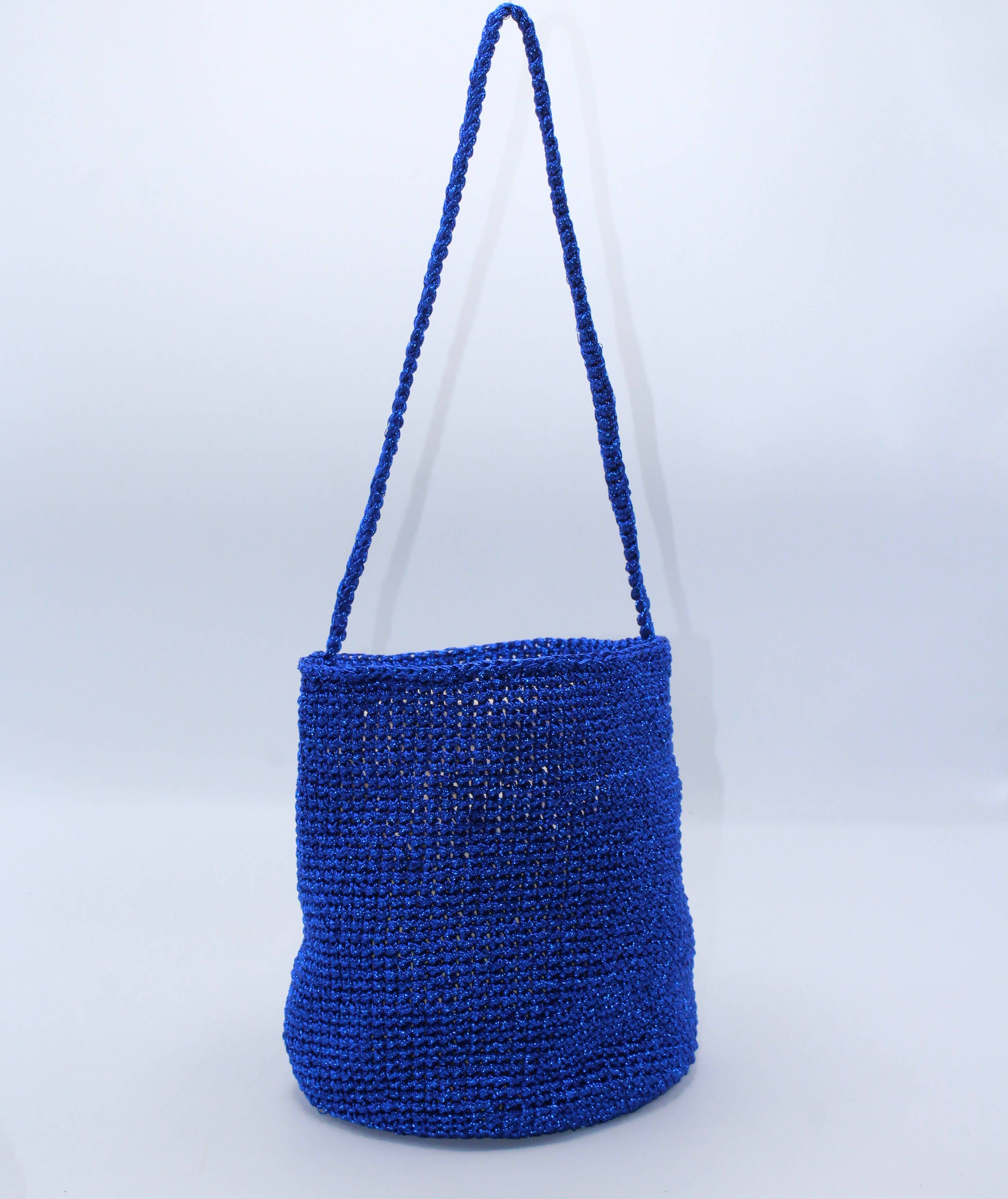 Sook Stainable - Wholesale Tote Bag - Women's - Knitting Braid Handle Basket Shape Bag7