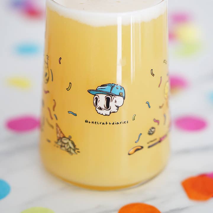 The Craft Diaries - Wholesale Beer Glass/Mug - PIÑATA glass - 430ml Oslo Craft Beer Glass