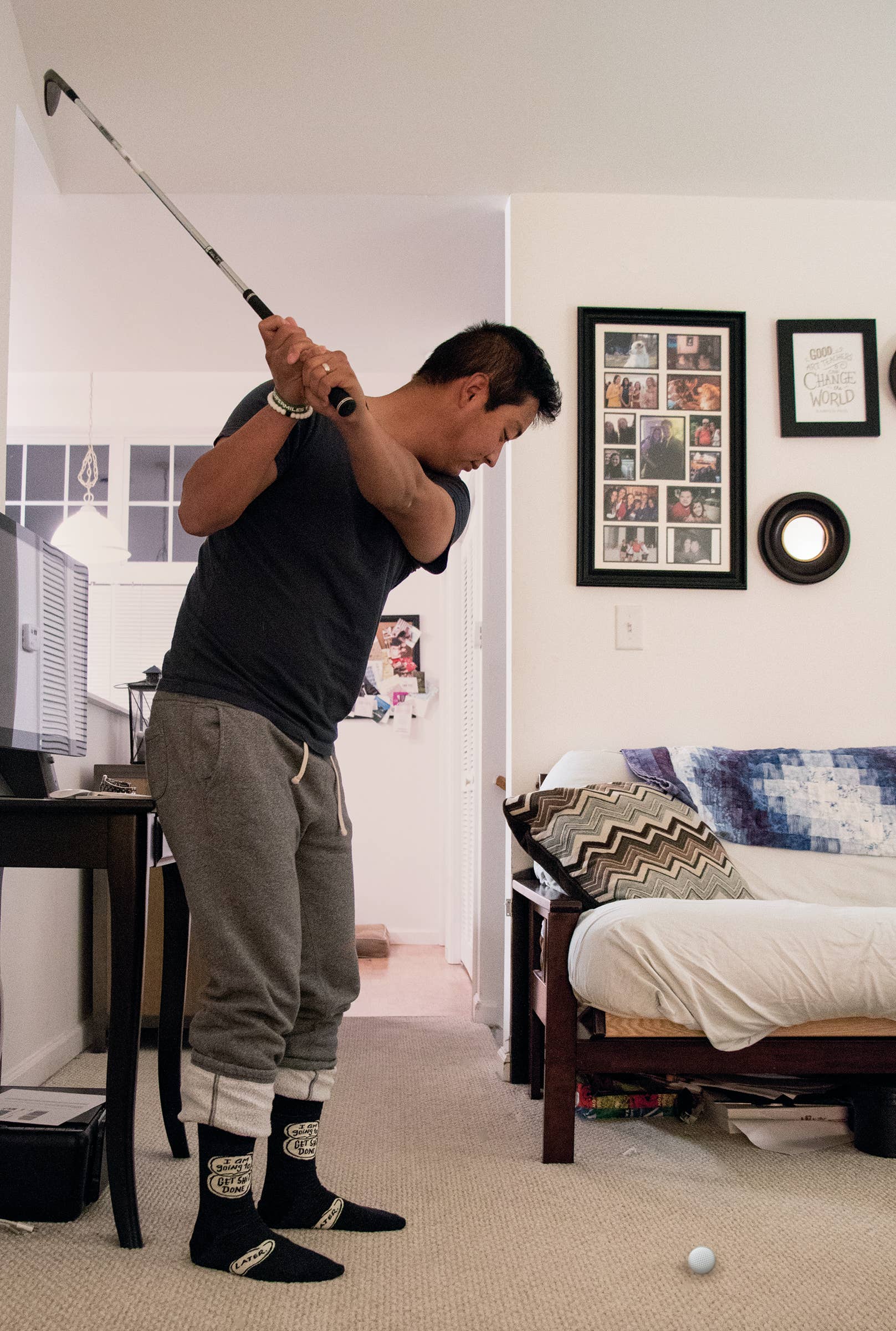 Incognito – wholesale Socks – Men's – Get Shit Done Later Men's Socks3